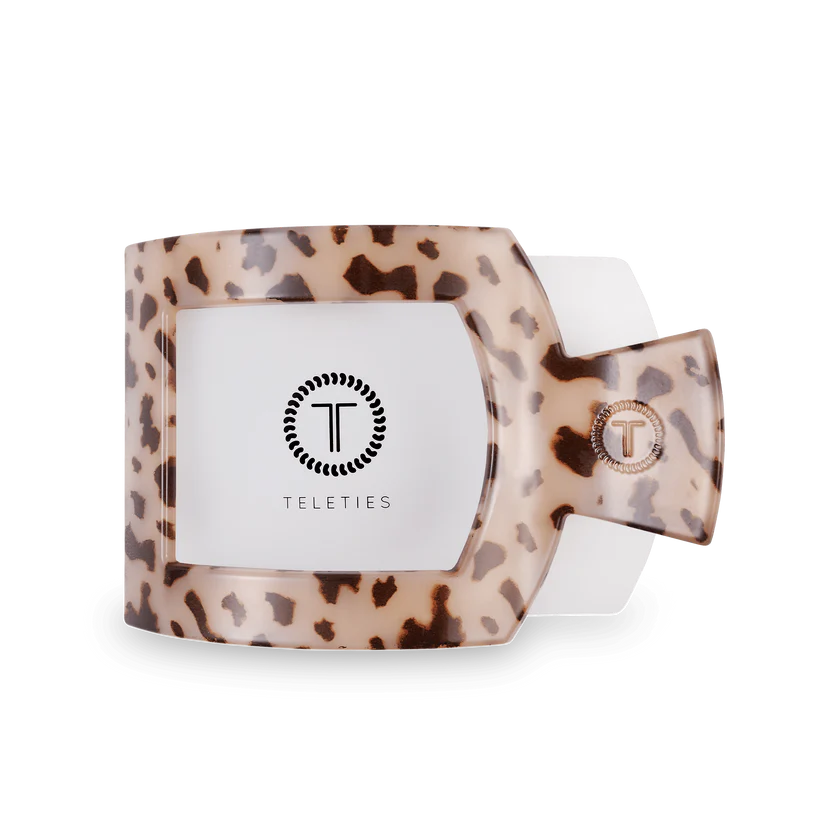 Square Flat Hair Clip-Medium