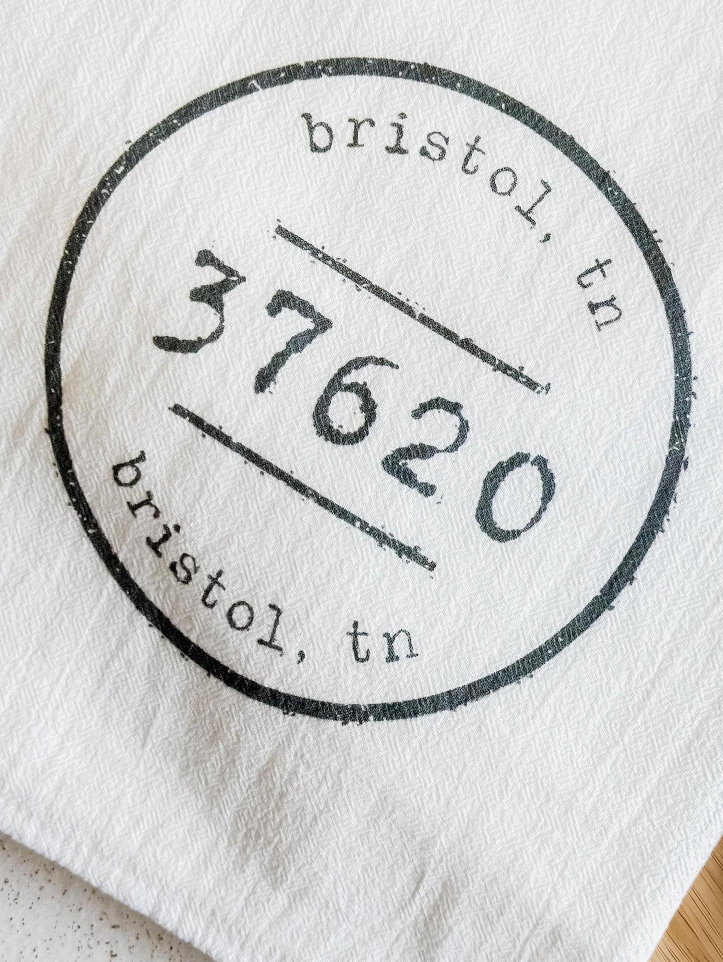 37620 Bristol, Tn Tea Towel