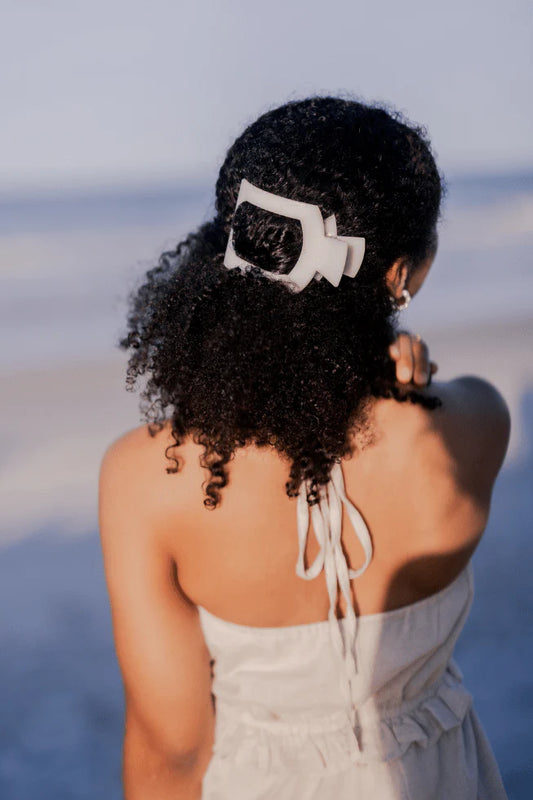 Square Flat Hair Clip-Large