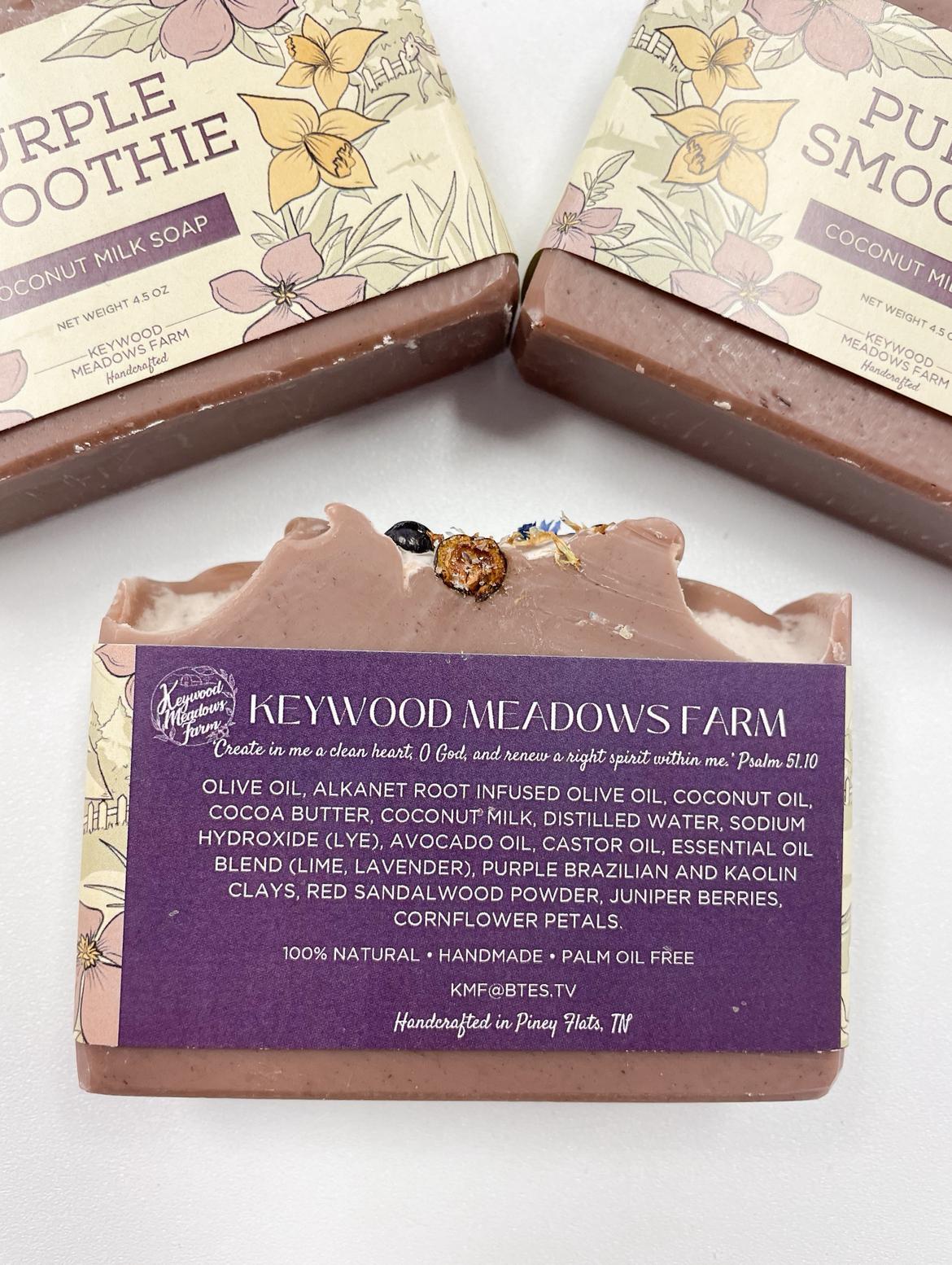 Purple Smoothie Soap