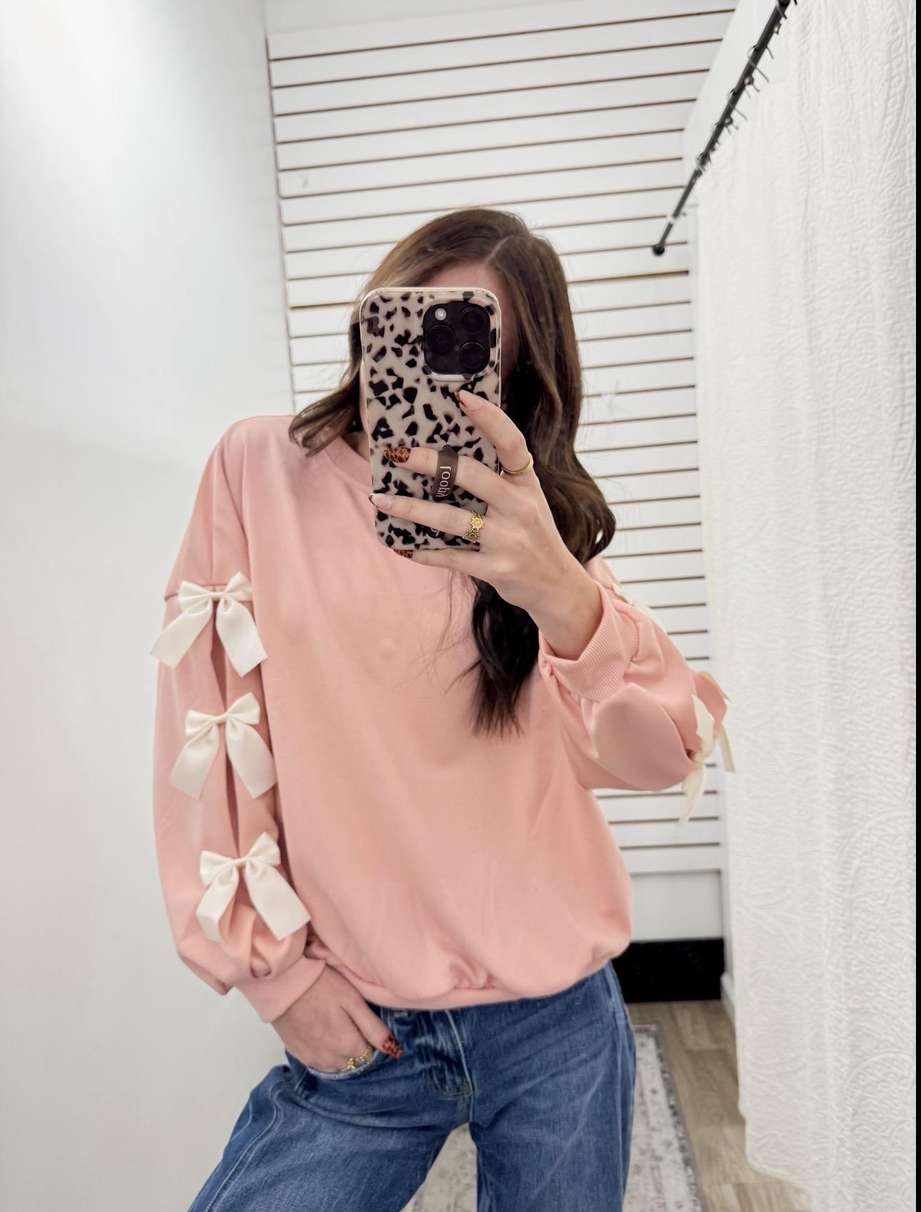 Dainty Bow Long Sleeve