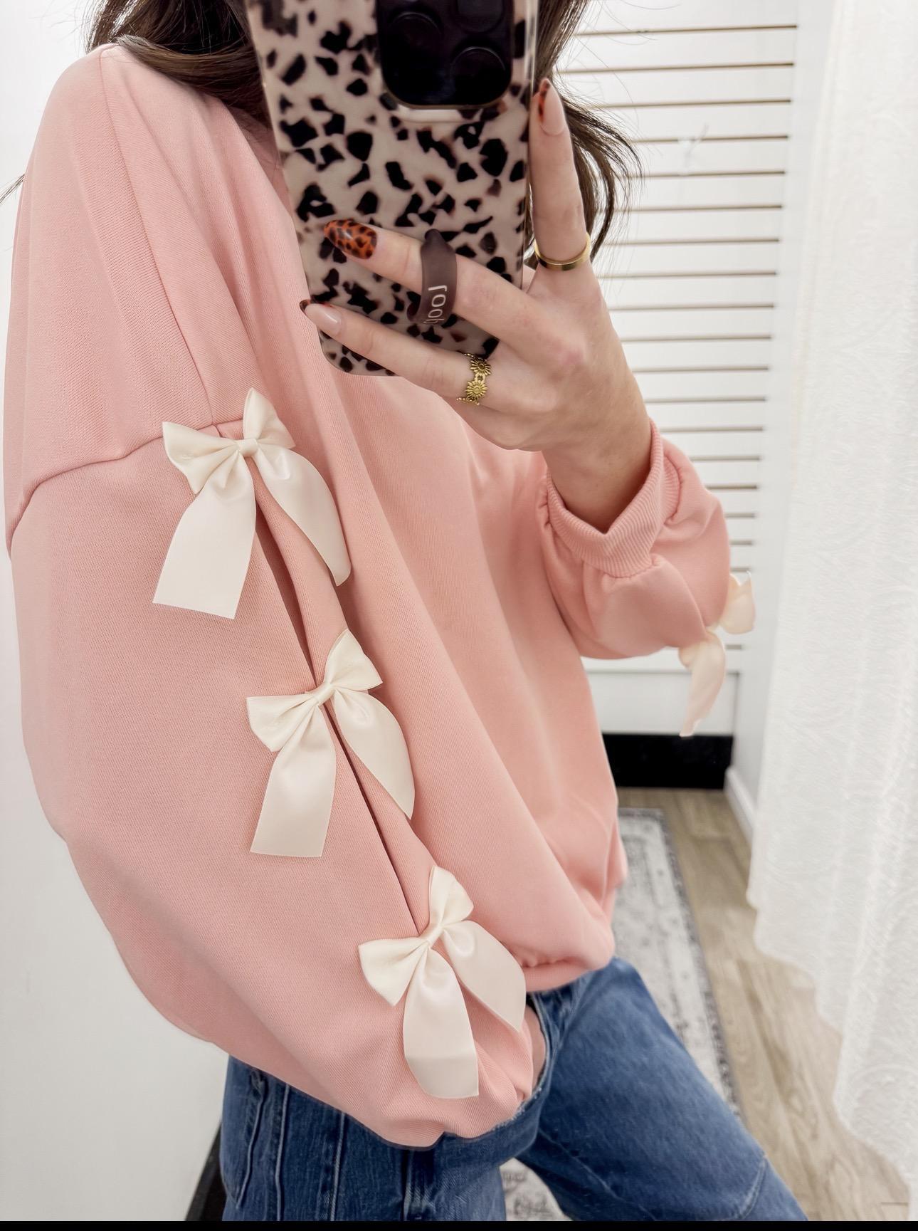 Dainty Bow Long Sleeve