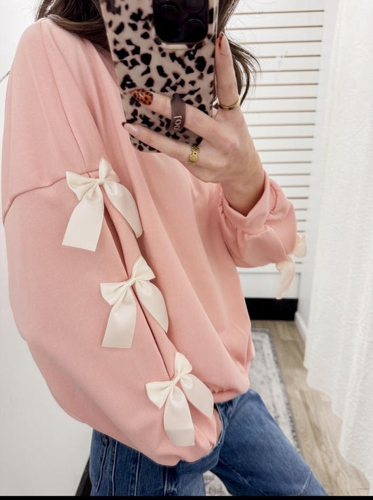Dainty Bow Long Sleeve