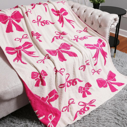 Pink Ribbon Blanket