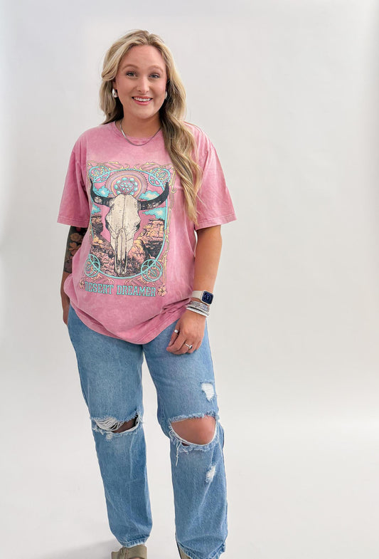 Bull Skull Graphic Tee
