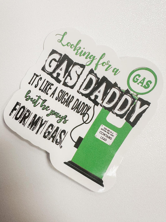 Gas Daddy Sticker