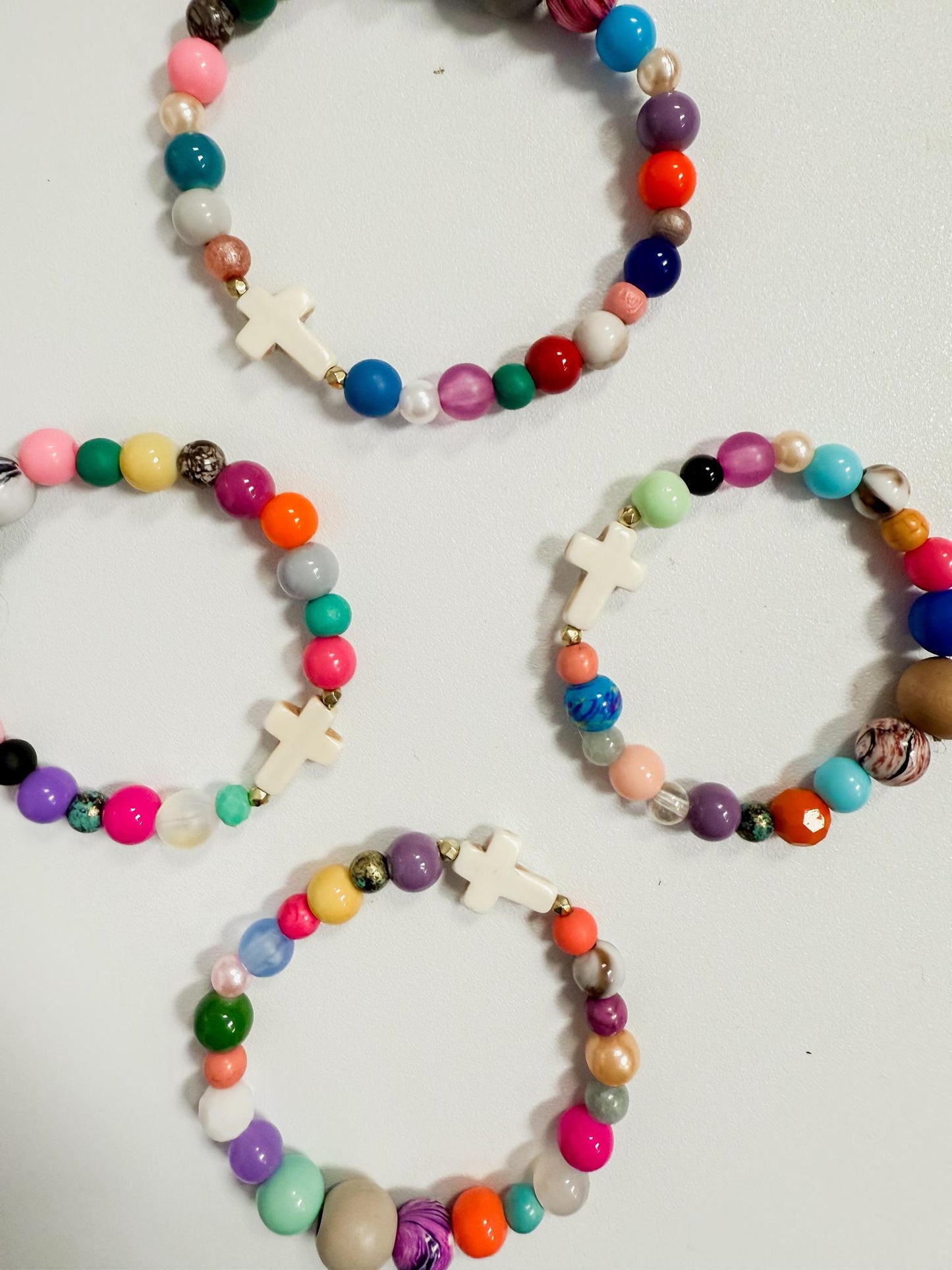 Messy Beaded Bracelet