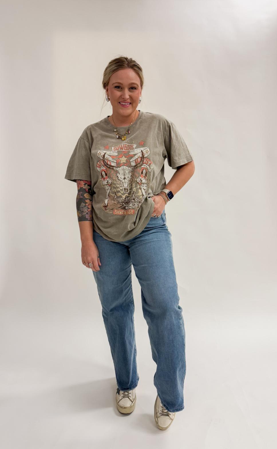 American Cowgirl Graphic Tee