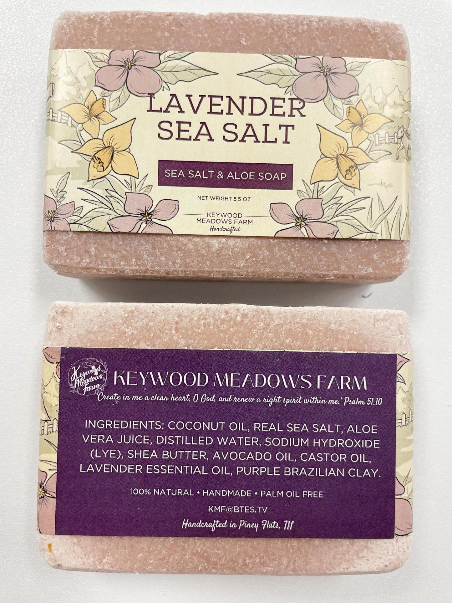 Lavender Sea Salt Soap