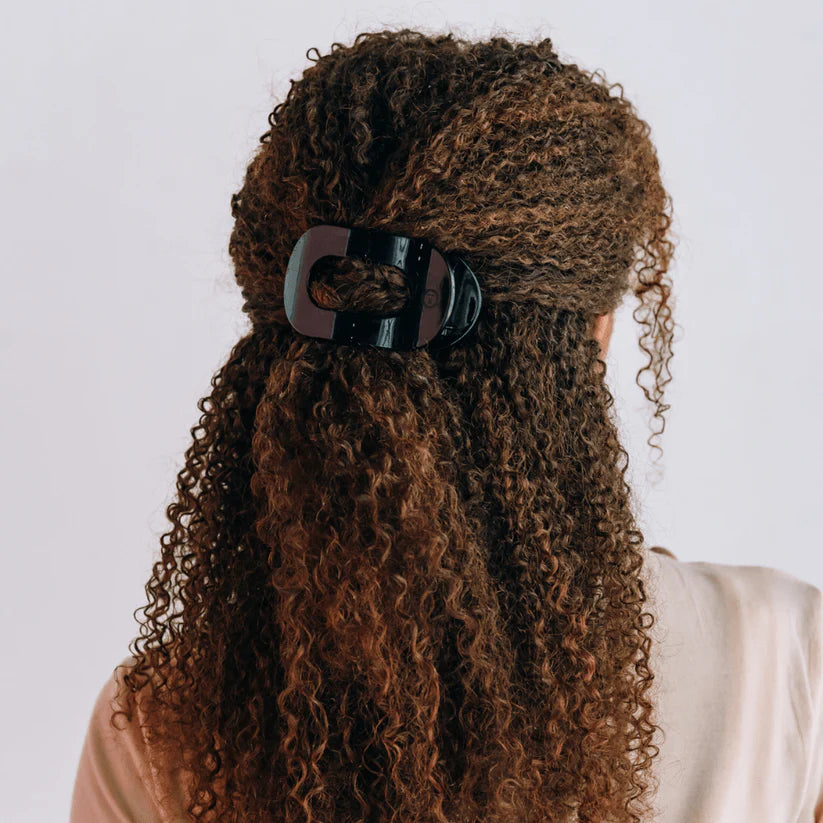 Flat Round Hair Clip- Medium